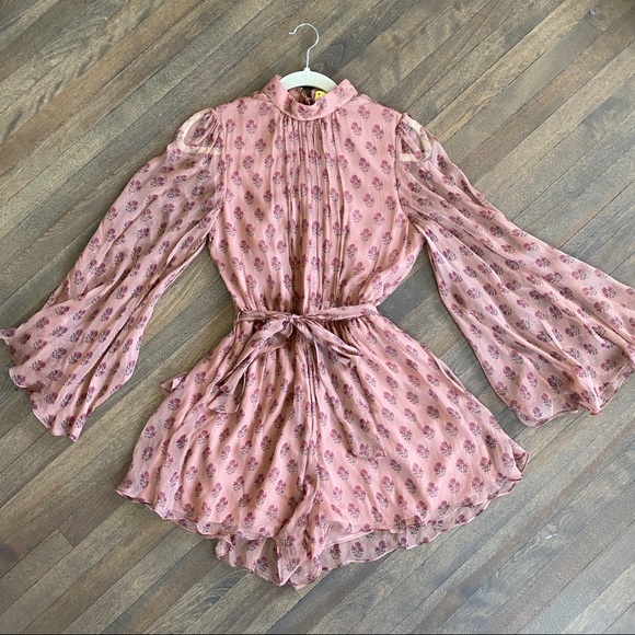 Zimmermann Pants - Floral Zimmermann Playsuit